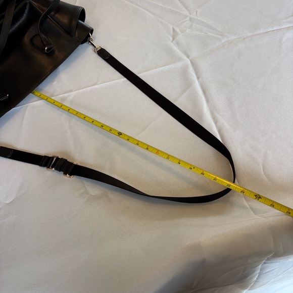 Coach Black Leather Tote Bag - Picture 9 of 10